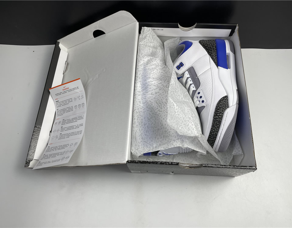 Nike Air Jordan 3 Retro Racer Blue Ct8532 145 20 - www.kickbulk.co