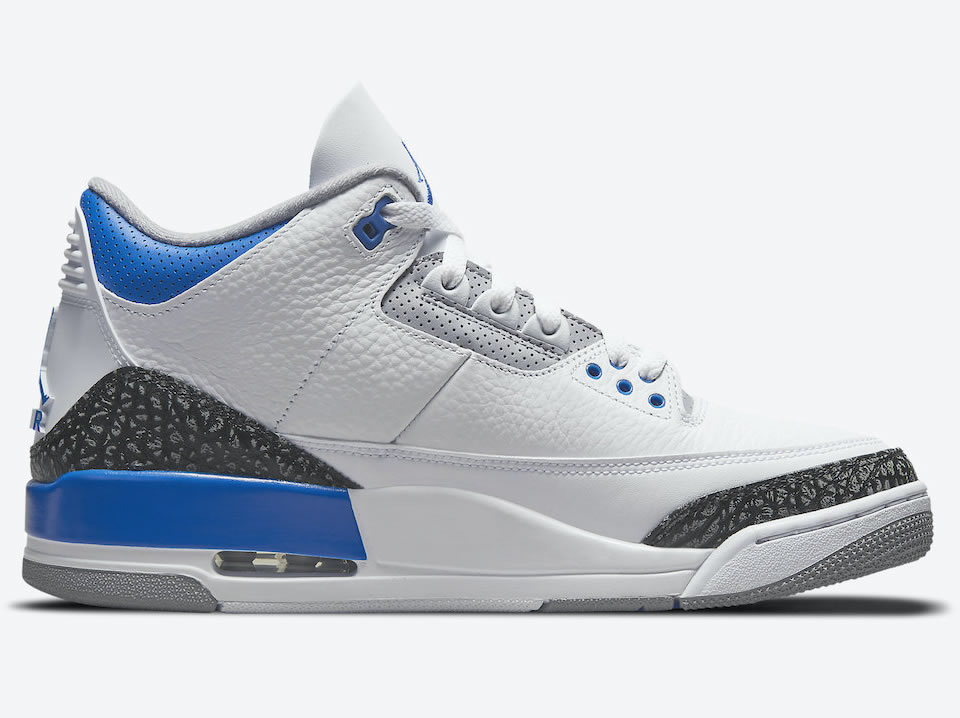 Nike Air Jordan 3 Retro Racer Blue Ct8532 145 5 - www.kickbulk.co