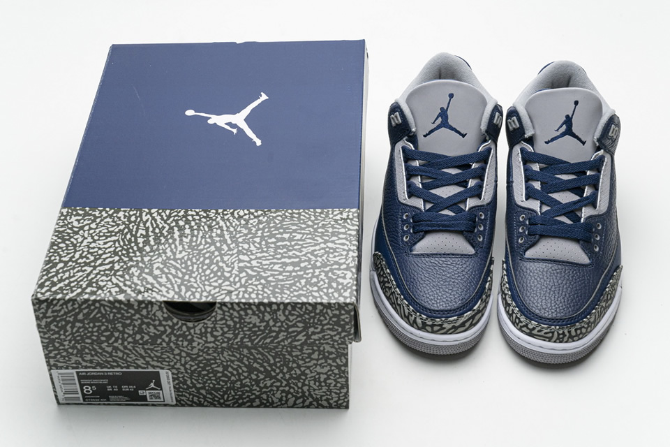 Nike Air Jordan 3 Midnight Navy Ct8532 401 6 - www.kickbulk.co