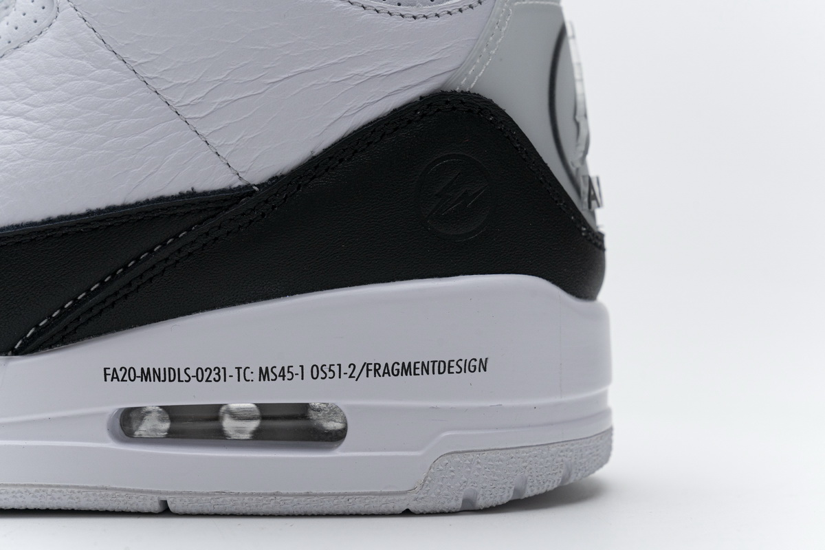 Nike Fragment X Air Jordan 3 Retro Sp White Black Release Date Da3595 100 12 - www.kickbulk.co