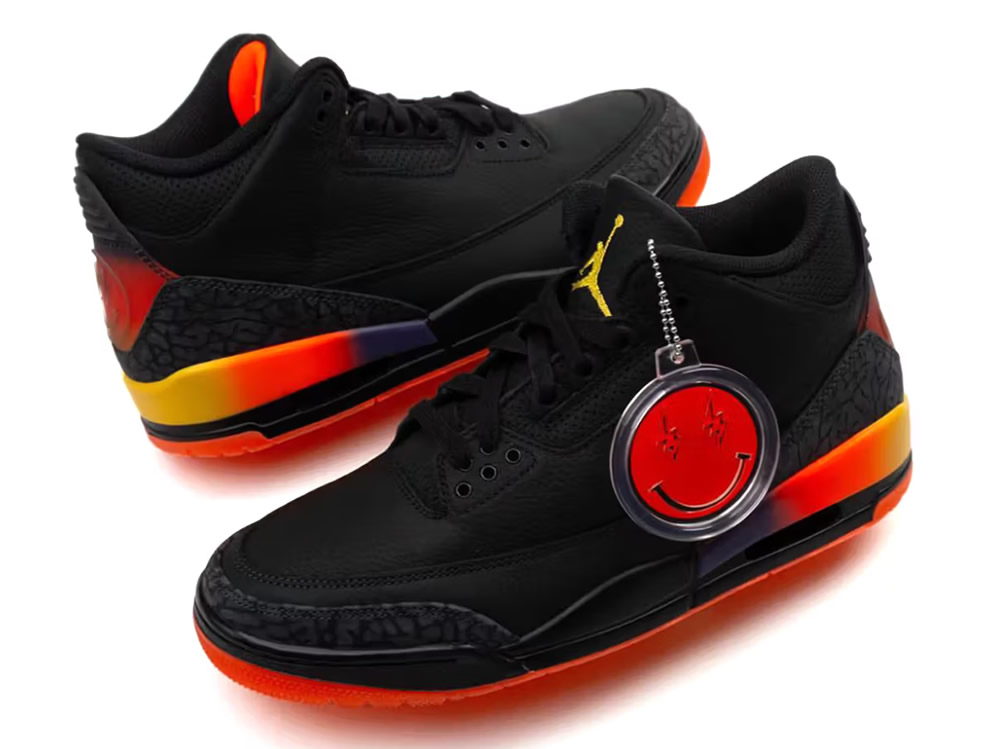 J Balvin Air Jordan 3LAB4 Black Black-Infrared 23 Sneakers For Men-AJYO2963 Retro Rio Fn0344 001 4 - www.kickbulk.co