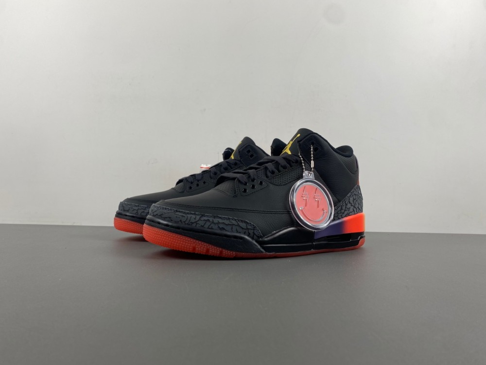 J Balvin Air Jordan 3LAB4 Black Black-Infrared 23 Sneakers For Men-AJYO2963 Retro Rio Fn0344 001 6 - www.kickbulk.co