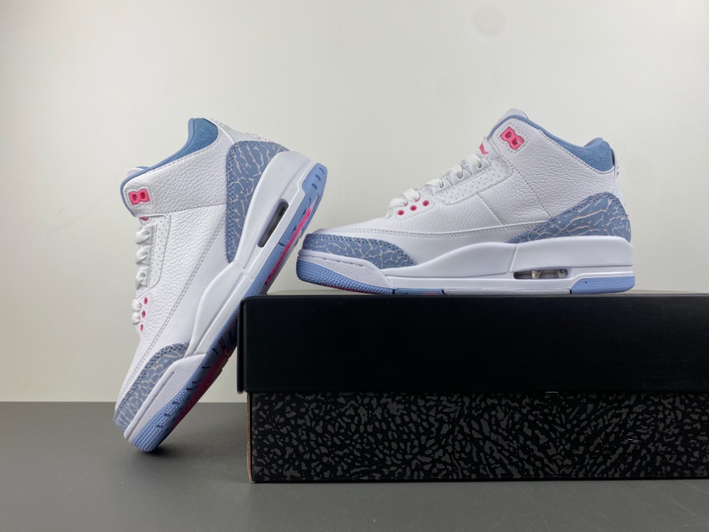 Air Jordan 3 Retro Gs White Cobalt Bliss Hq0784 11 - www.kickbulk.co