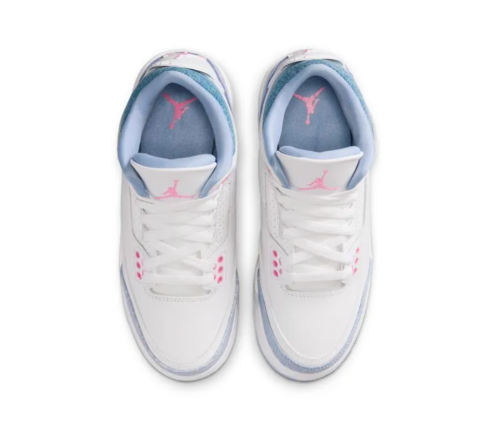 Air Jordan 3 Retro Gs White Cobalt Bliss Hq0784 2 - www.kickbulk.co