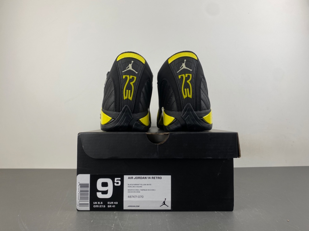 Air Jordan 14 Retro Thunder 487471 070 14 - www.kickbulk.co Air Jordan 14 Retro Thunder 487471 070 14 - www.kickbulk.co