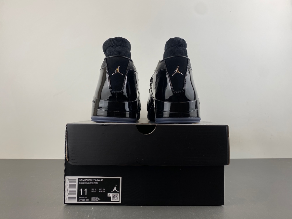 Air Jordan 17 Low Black Patent Iv7640 001 17 - www.kickbulk.co Air Jordan 17 Low Black Patent Iv7640 001 17 - www.kickbulk.co
