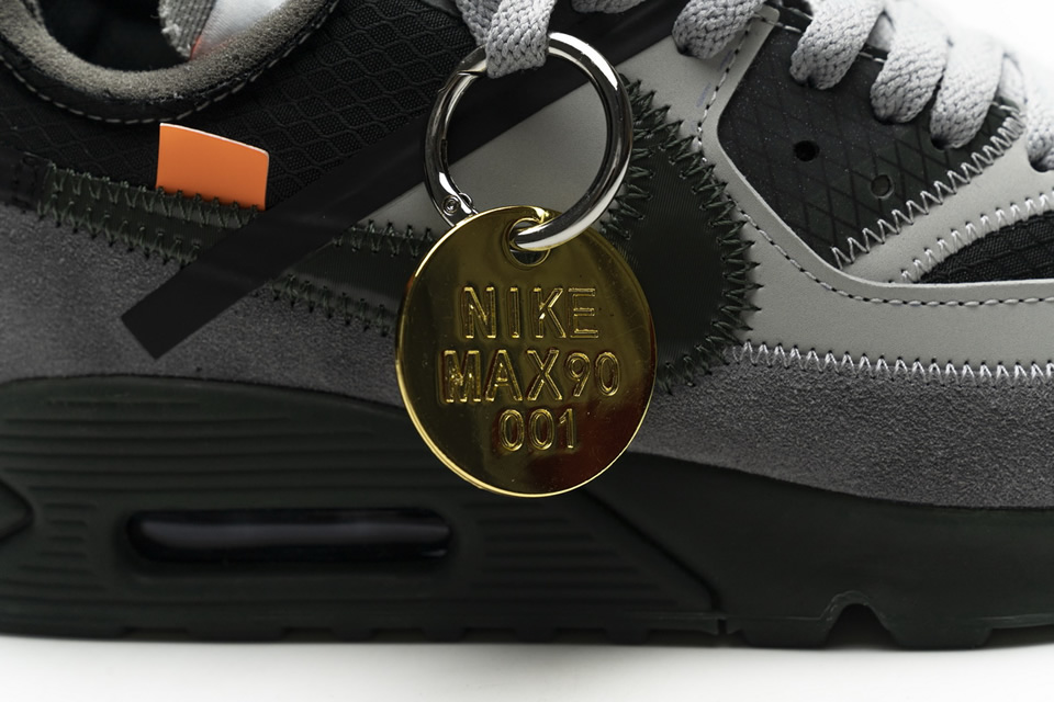 Off White Nike Air Max 90 Grey 14 - www.kickbulk.co