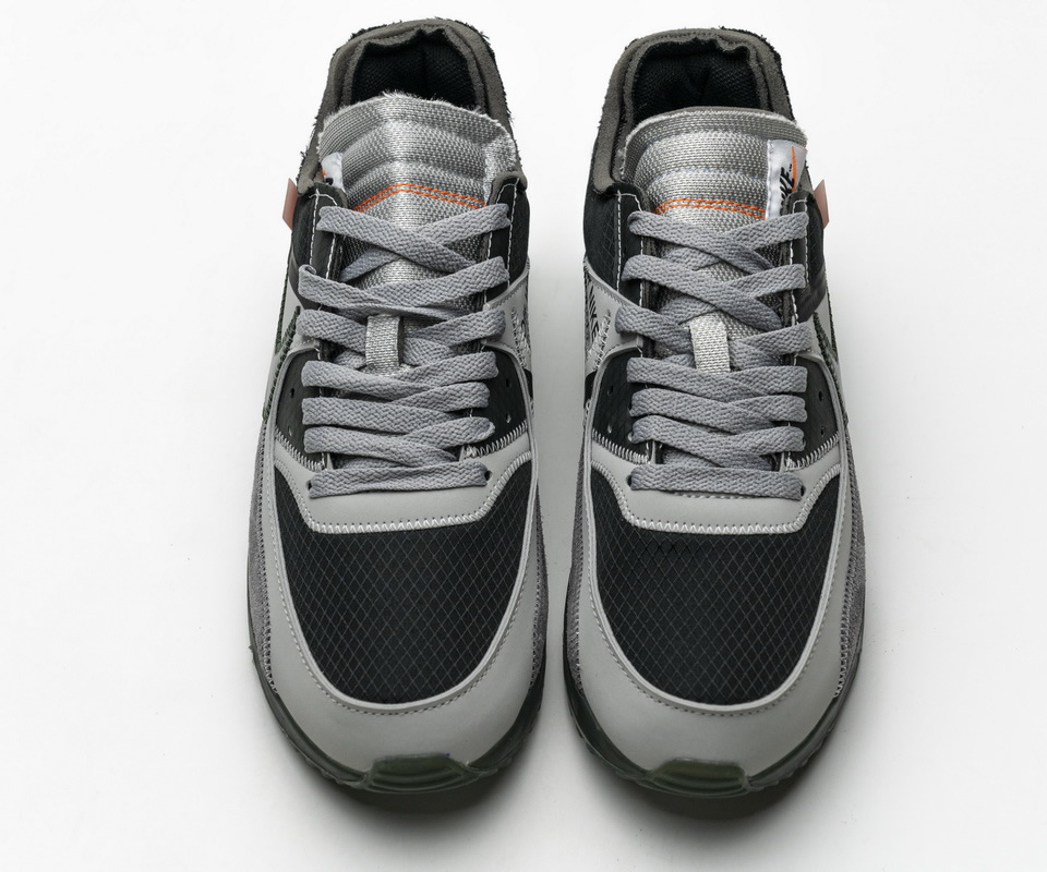 Off White Nike Air Max 90 Grey 2 - www.kickbulk.co