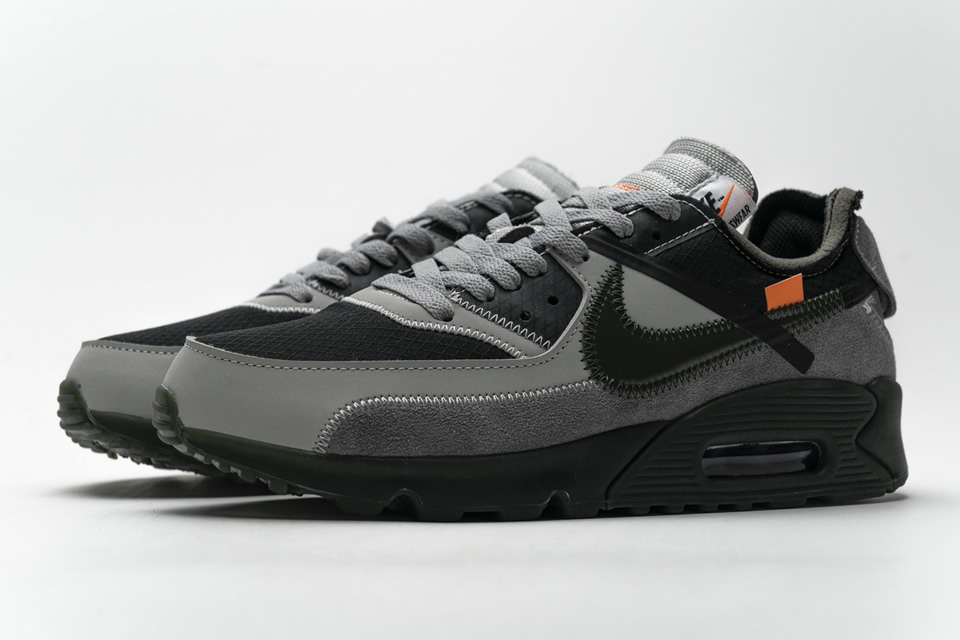 Off White Nike Air Max 90 Grey 3 - www.kickbulk.co