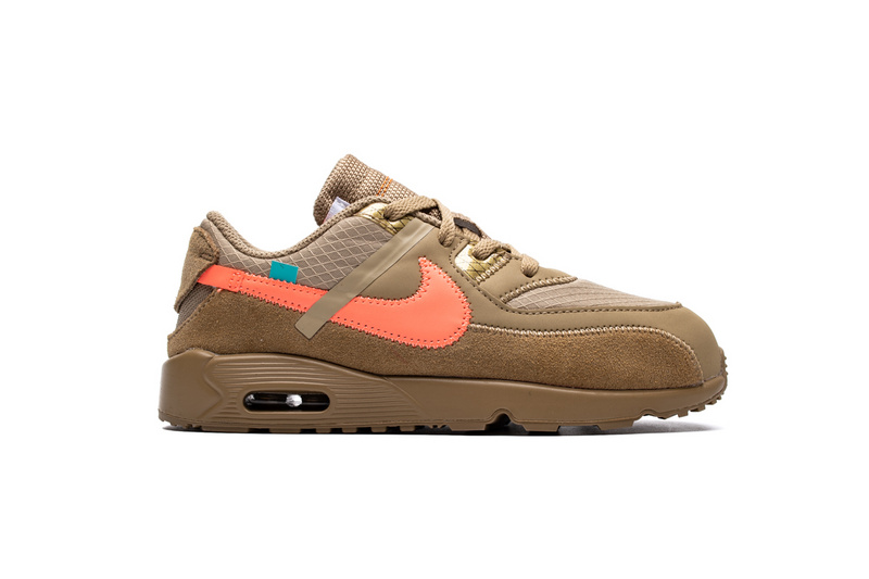 Kid Off White Nike Air Max 90 Bt Desert Ore Bv0852 200 2 - www.kickbulk.co