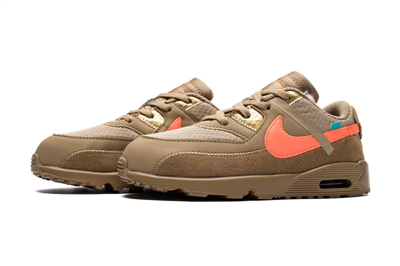 Kid Off White Nike Air Max 90 Bt Desert Ore Bv0852 200 4 - www.kickbulk.co