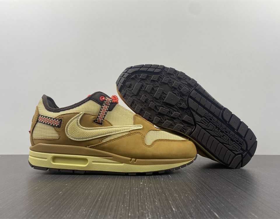 Travis Scott Nike Air Max 1 Wheat Do9392 701 Kickbulk Sneaker 8 - www.kickbulk.co