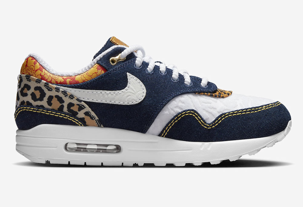 Air Max 1 Premium Denim Leopard Fj4452 432 5 - www.kickbulk.co