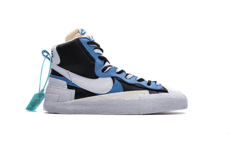 Sacai X Nike Blazer Mid Black Blue Bv0072 001 8 - www.kickbulk.co