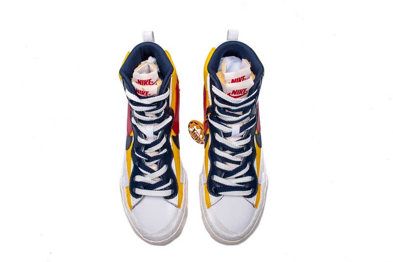 Sacai X Nike Blazer Mid Maize Navy Bv0072 700 14 - www.kickbulk.co