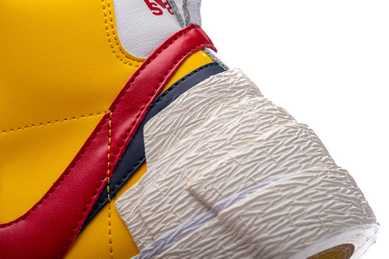 Sacai X Nike Blazer Mid Maize Navy Bv0072 700 19 - www.kickbulk.co