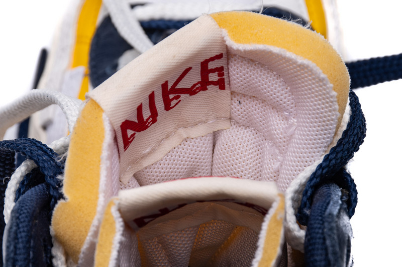 Sacai X Nike Blazer Mid Maize Navy Bv0072 700 30 - www.kickbulk.co