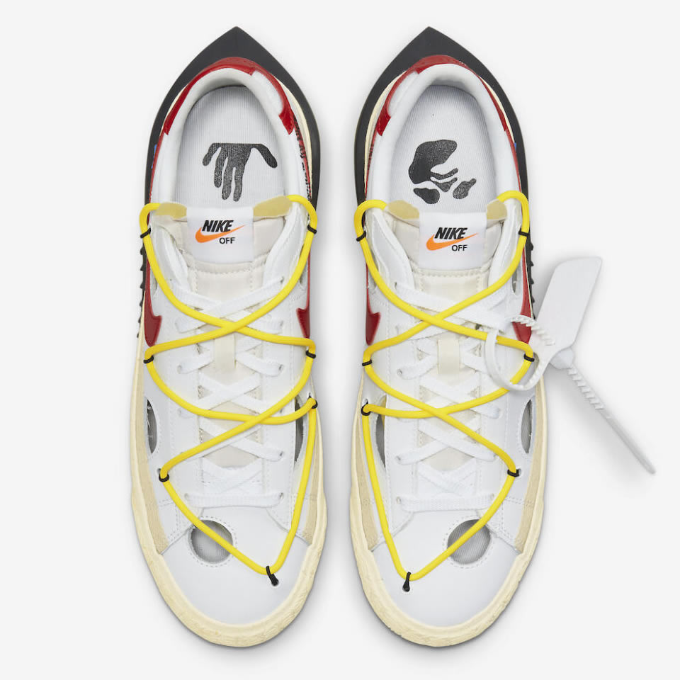 Off White Nike Blazer Low White University Red Dh7863 100 2 - www.kickbulk.co