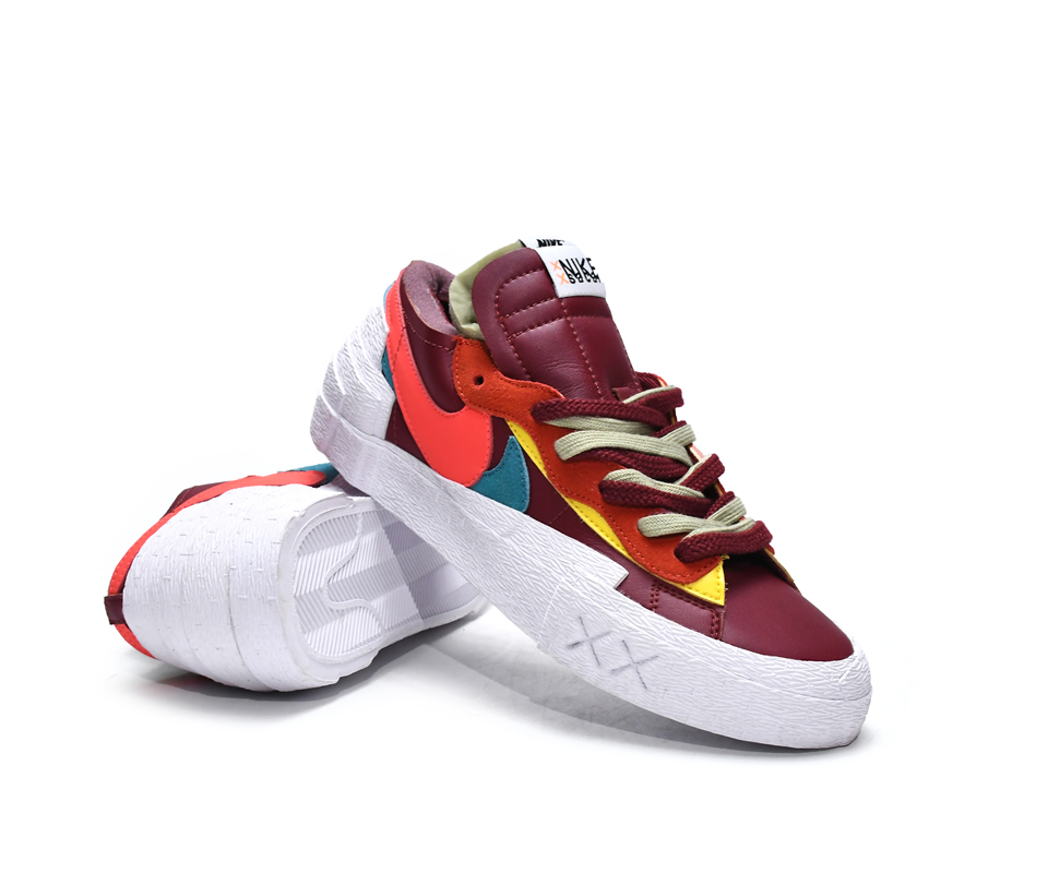 Kaws Sacai Nike Blazer Low Team Red Dm7901 600 2 - www.kickbulk.co