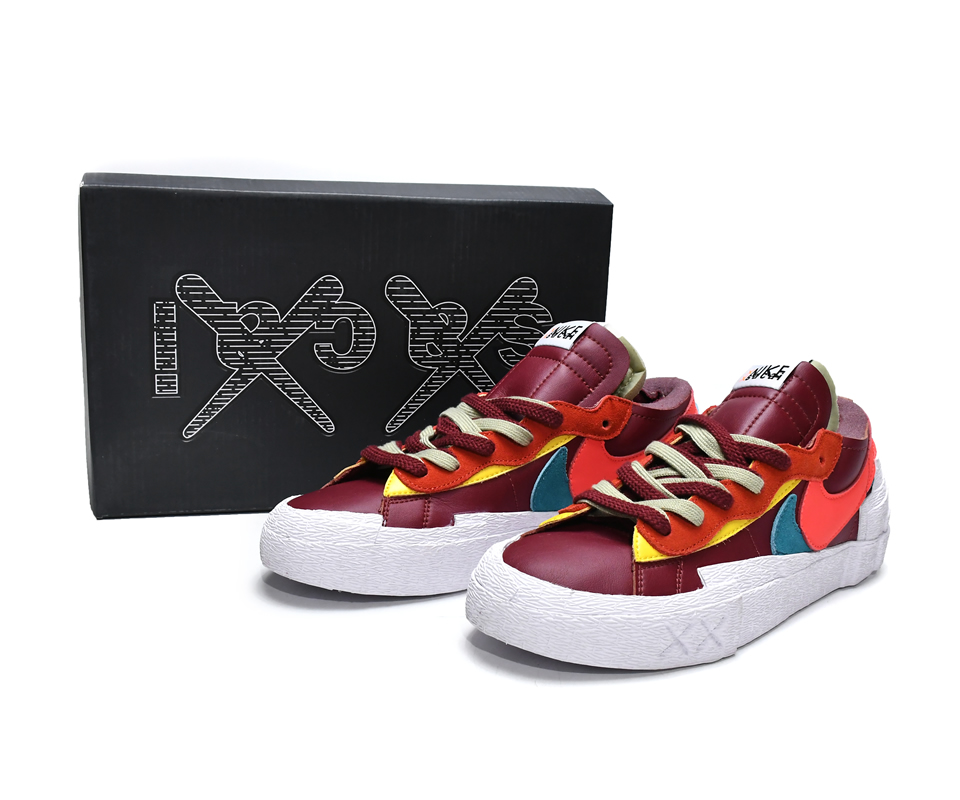 Kaws Sacai Nike Blazer Low Team Red Dm7901 600 3 - www.kickbulk.co