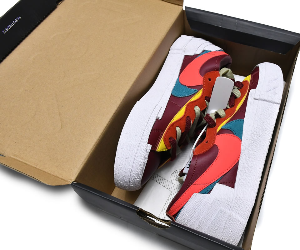 Kaws Sacai Nike Blazer Low Team Red Dm7901 600 4 - www.kickbulk.co