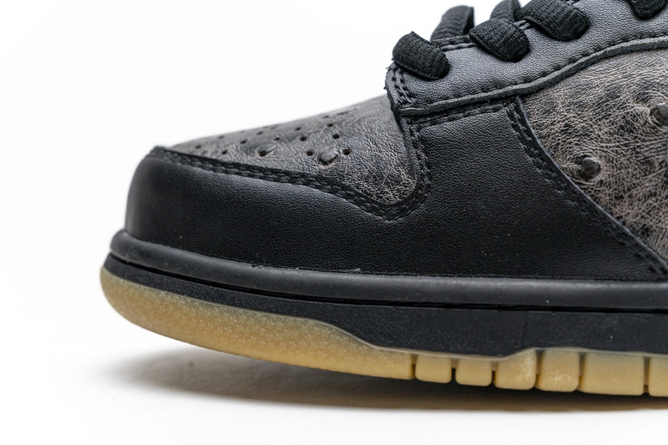 Nike Dunk Low Pro Sb Black Ostrich Skate 304292 003 14 - www.kickbulk.co