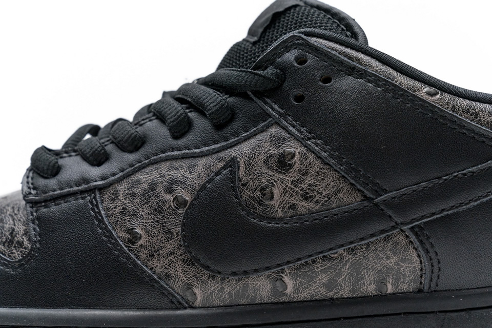 Nike Dunk Low Pro Sb Black Ostrich Skate 304292 003 15 - www.kickbulk.co