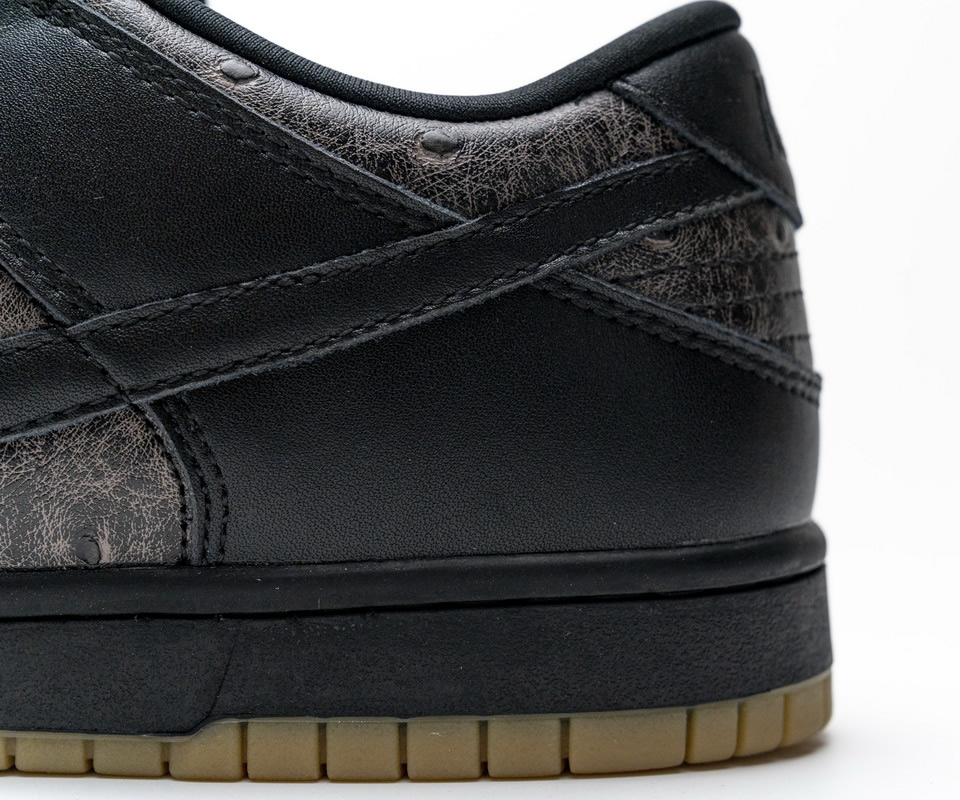 Nike Dunk Low Pro Sb Black Ostrich Skate 304292 003 16 - www.kickbulk.co