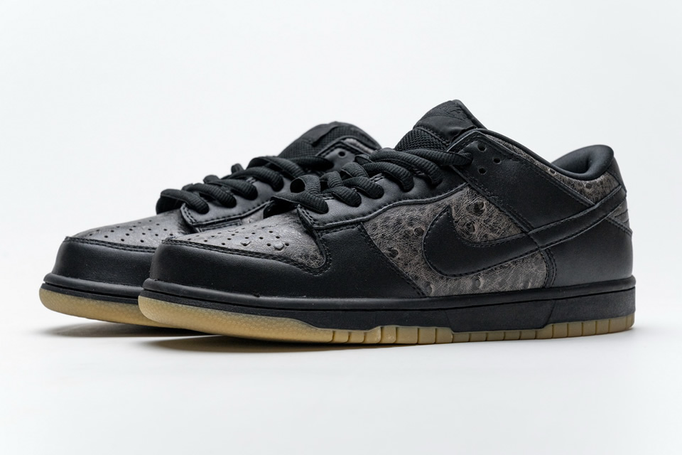 Nike Dunk Low Pro Sb Black Ostrich Skate 304292 003 5 - www.kickbulk.co