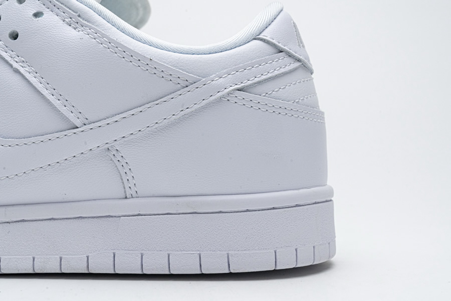 Nike Sb Dunk Low Pro All White 304292 100 10 - www.kickbulk.co