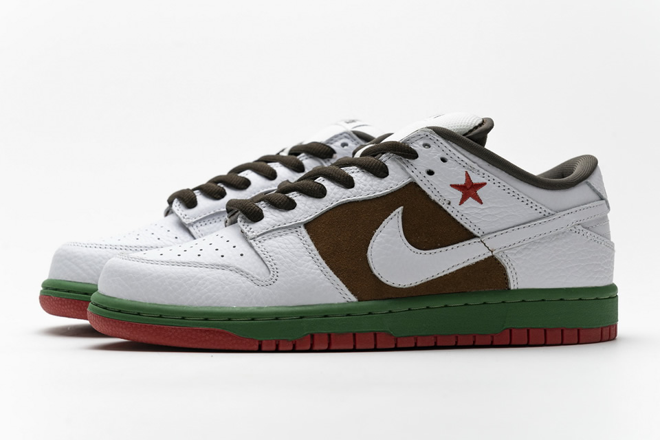 Nike Sb Dunk Low California Cali Pecan White 304292 211 5 - www.kickbulk.co