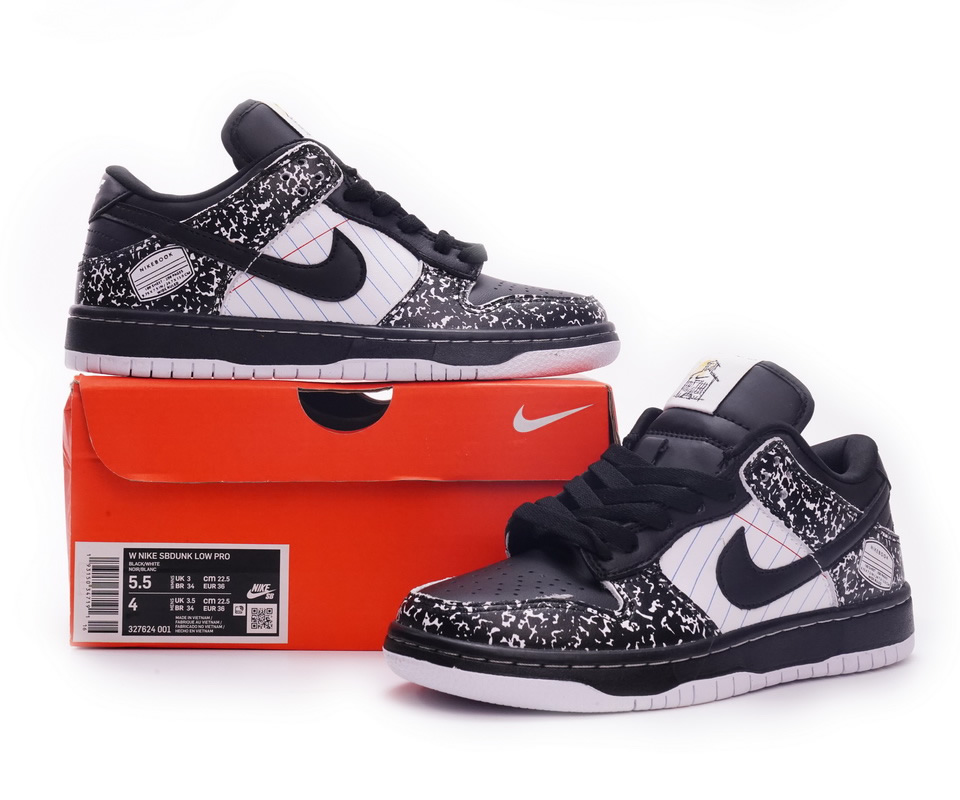 Nike Dunk Low Premium Gs Nikebook 327624 001 3 - www.kickbulk.co