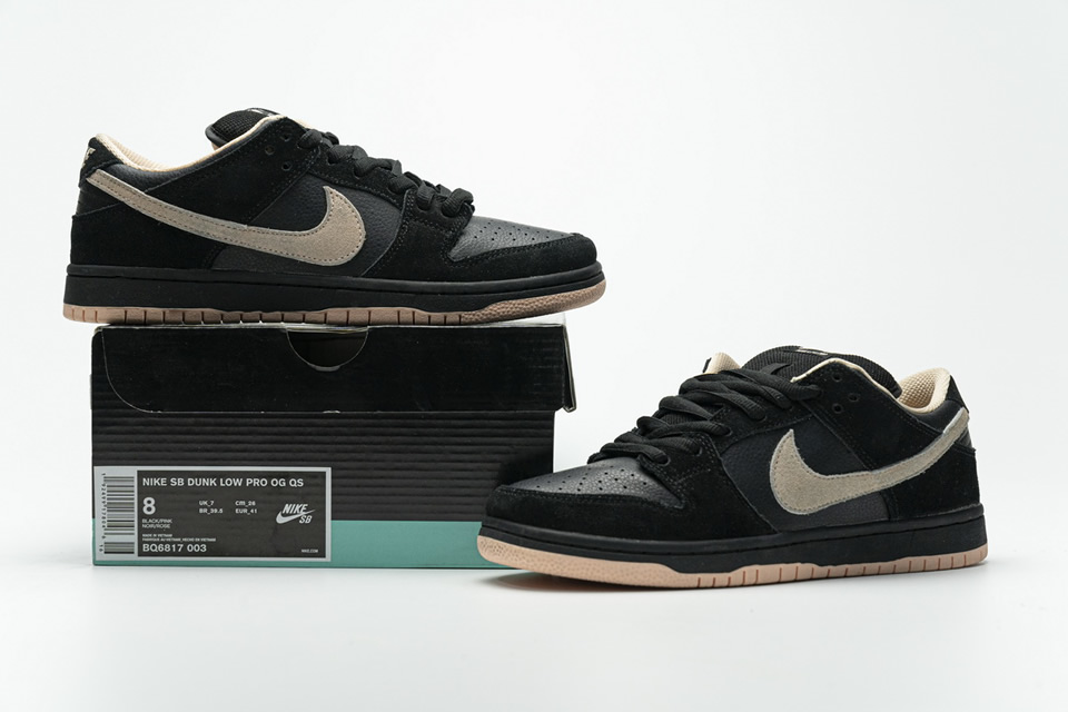 Nike Sb Dunk Low Pro Black Coral Bq6817 003 3 - www.kickbulk.co