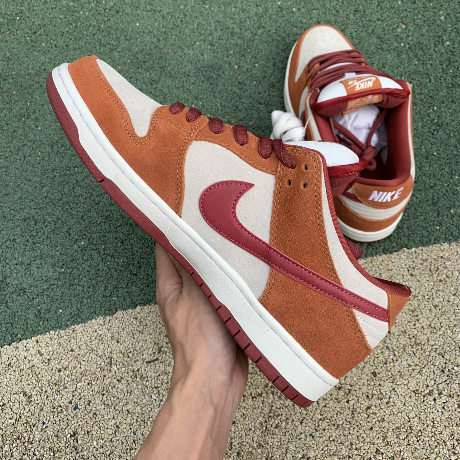 Nike Dunk Low Pro Sb Dark Russet Bq6817 202 3 - www.kickbulk.co