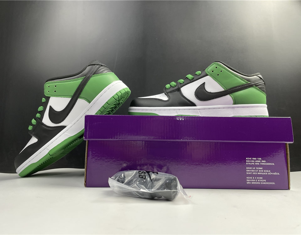 Nike Sb Dunk Low Classic Green Bq6817 302 19 - www.kickbulk.co