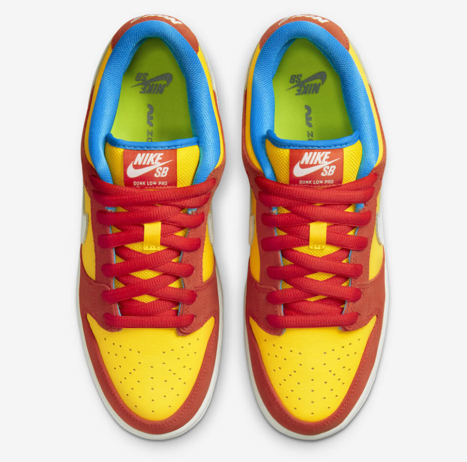 Nike Sb Dunk Low Bart Simpson Bq6817 602 2 - www.kickbulk.co