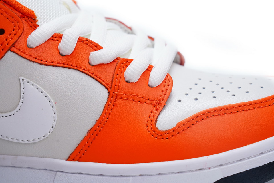 Nike Dunk Low Pro White Orange Bq6817 806 13 - www.kickbulk.co