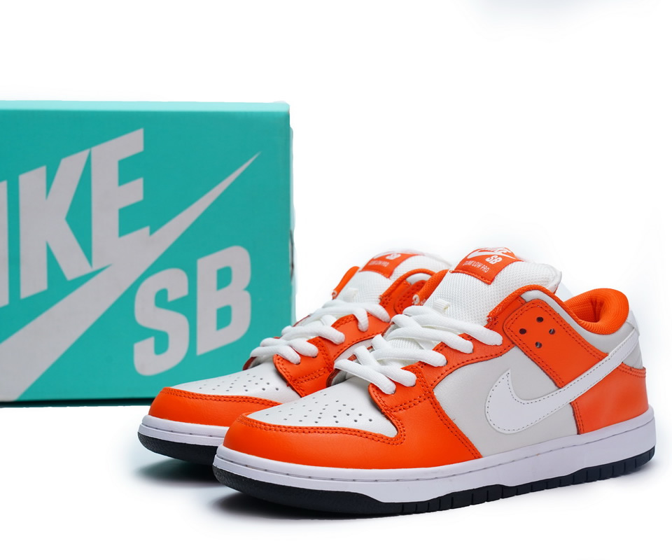 Nike Dunk Low Pro White Orange Bq6817 806 2 - www.kickbulk.co