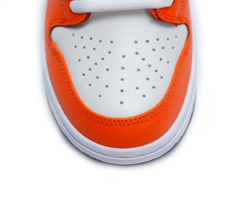 Nike Dunk Low Pro White Orange Bq6817 806 8 - www.kickbulk.co