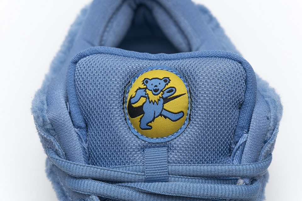 Grateful Dead Nike Sb Dunk Low Pro Qs Blue Bear Cj5378 400 10 - www.kickbulk.co