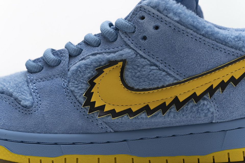 Grateful Dead Nike Sb Dunk Low Pro Qs Blue Bear Cj5378 400 14 - www.kickbulk.co