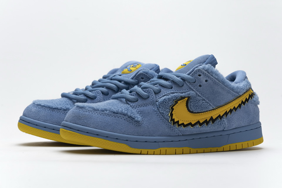 Grateful Dead Nike Sb Dunk Low Pro Qs Blue Bear Cj5378 400 5 - www.kickbulk.co