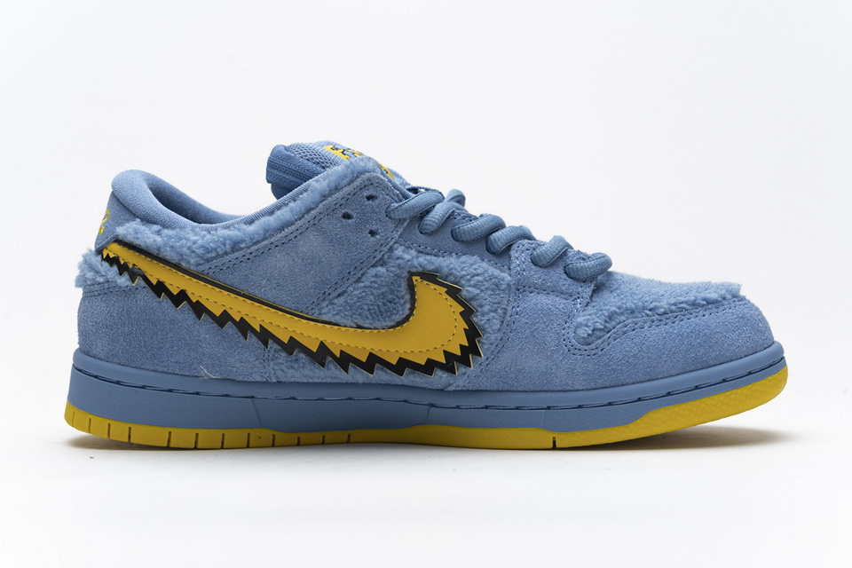 Grateful Dead Nike Sb Dunk Low Pro Qs Blue Bear Cj5378 400 8 - www.kickbulk.co