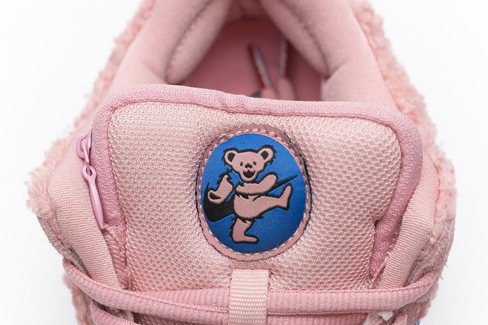 Grateful Dead Nike Sb Dunk Low Pro Qs Pink Bear Cj5378 600 10 - www.kickbulk.co