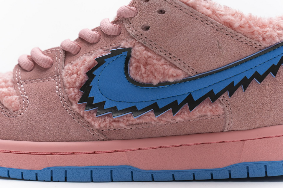 Grateful Dead Nike Sb Dunk Low Pro Qs Pink Bear Cj5378 600 14 - www.kickbulk.co