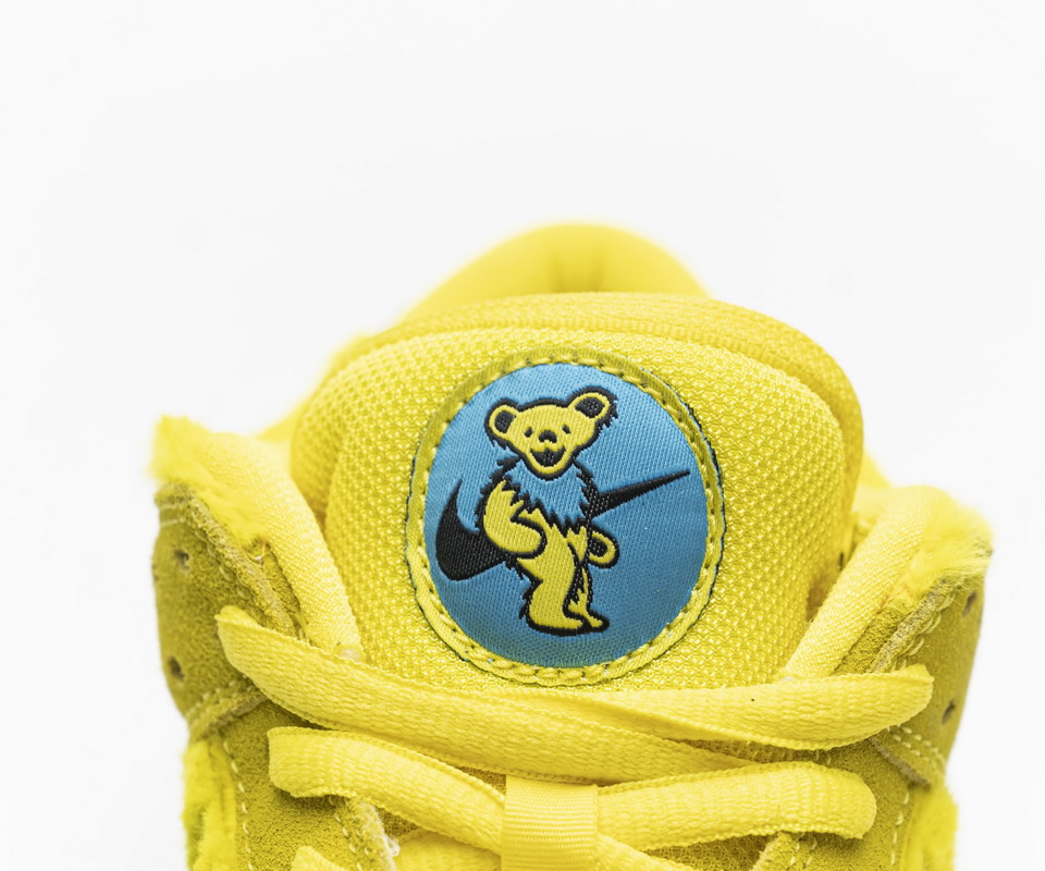 Grateful Dead Nike Sb Dunk Low Yellow Bear Cj5378 700 10 - www.kickbulk.co