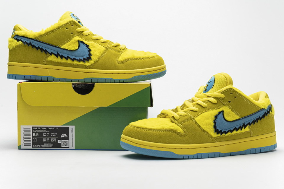 Grateful Dead Nike Sb Dunk Low Yellow Bear Cj5378 700 3 - www.kickbulk.co