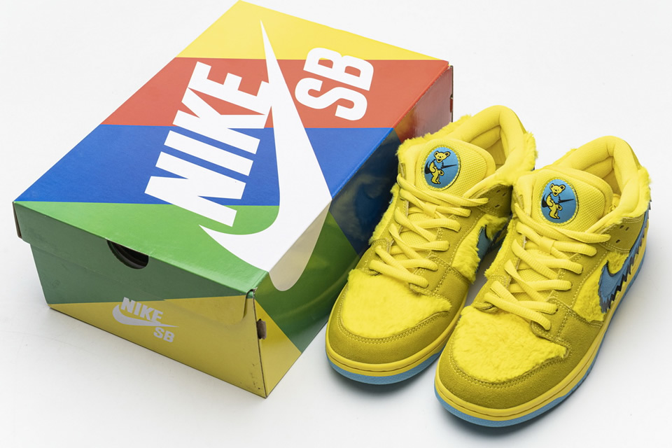 Grateful Dead Nike Sb Dunk Low Yellow Bear Cj5378 700 4 - www.kickbulk.co