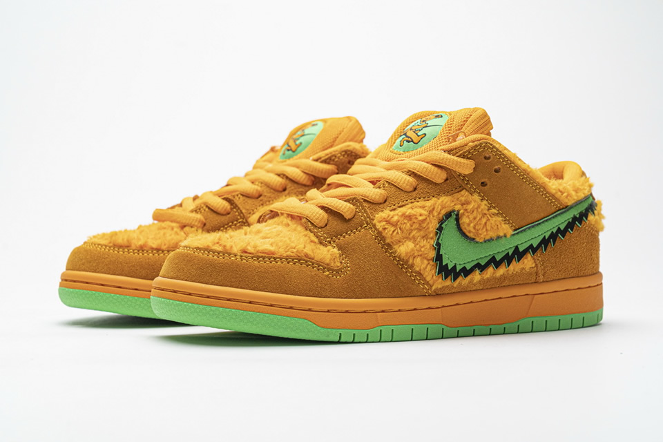 Grateful Dead Nike Sb Dunk Low Pro Qs Orange Bear Cj5378 800 5 - www.kickbulk.co