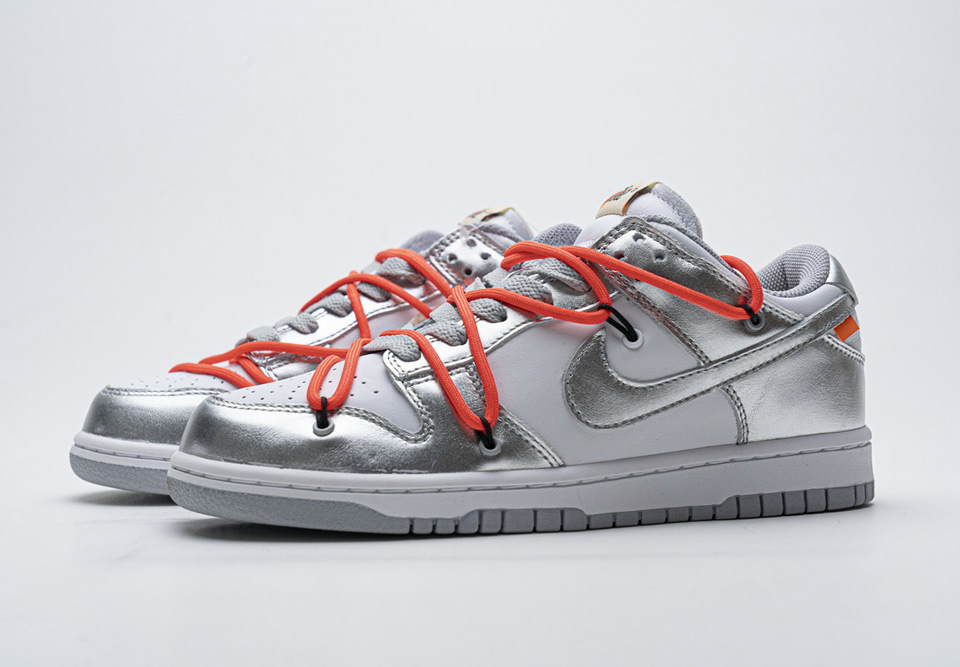 Off White Nike Dunk Sb Low Silver White Ct0856 800 9 - www.kickbulk.co